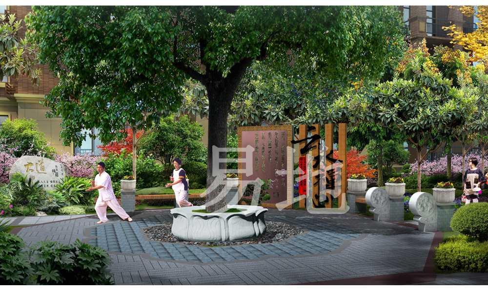 郑州易地园林景观规划设计有限公司作品，新合鑫睿智禧园